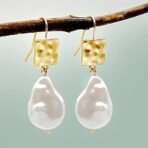 Peora Pearl Studded Gold Plated Drop Earrings Fashion Stylish Jewellry Gift For Girls & Women (PX9E60) - Valentines Gift for Her - Fast Shipping to USA & Canada - Image 6