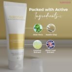 Suroskie GlowEase 2-in-1 Cleanser & Mask 100 ml | Aloe Vera & Kaolin Clay | Deep Cleansing Face Wash For Hydrated, Glowing & Brighten Skin | Korean Skincare Product for Sagging & Dullness Men & Women - Fast Shipping to USA & Canada - Image 4