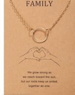 Fashion Frill Elegant Circular Gold Plated Attractive Pendant Necklace For Girls Women Combo of 2 - Fast Shipping to USA & Canada - Image 5