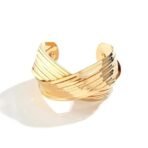 Shining Diva Fashion Gold Plated Latest Stylish Kada Bangle Cuff Bracelet for Women & Girls (16195b) - Fast Shipping to USA & Canada - Image 2