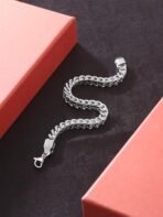 Yellow Chimes Bracelets for Men & Boys | Fashion Bracelet | Silver Tone Stainless Steel Type Bracelet| Accessories Jewellery | Birthday & Anniversary Gift - Fast Shipping to USA & Canada - Image 7