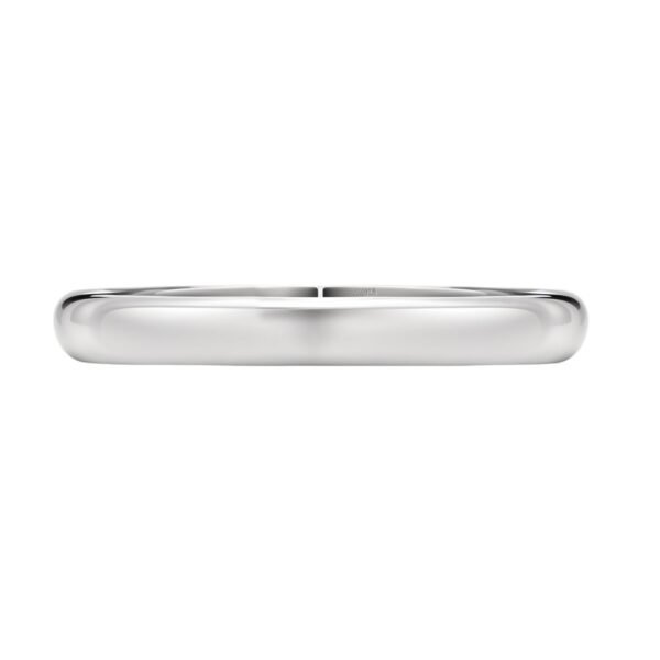 HighSpark 925 Sterling Silver Smooth Band Ring - Fast Shipping to USA & Canada