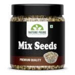 Nature Prime Premium 3 in 1 Mix Seeds for Eating - 300gm (Pumkin Sunflower and Roasted Flax Seed) | Mix Seeds | Immunity Booster Diet Pack (Jar Pack) - Fast Shipping to USA & Canada - Image 2