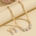 Shining Diva Fashion Latest Stylish Design Fancy Earrings Necklace Jewellery Set for Women (16045s) - Fast Shipping to USA & Canada - Image 6