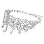 Swarovski Women's Mesmera Choker, Mixed Cuts, White, Rhodium Plated - Fast Shipping to USA & Canada - Image 3
