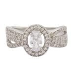 ANAYRA Charming Oval Pure Silver Ring for Women | Hallmarked Jewellery Gift - Fast Shipping to USA & Canada - Image 2