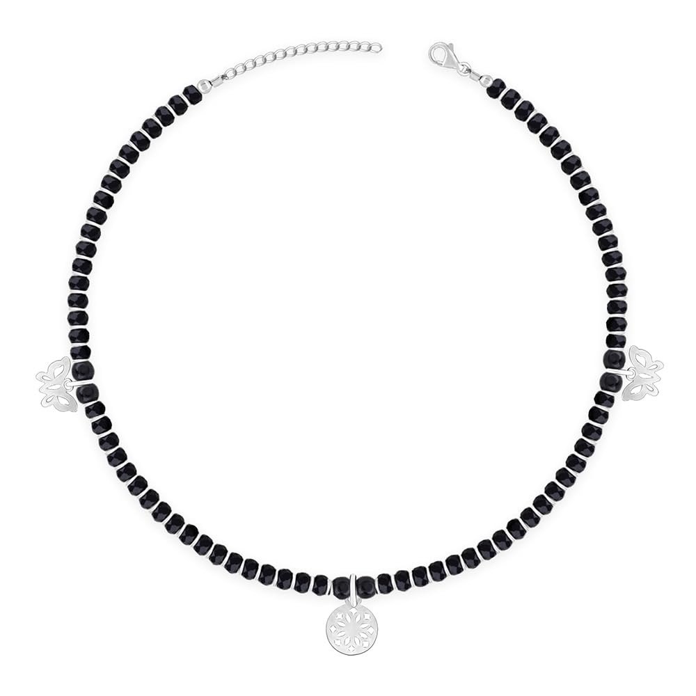 41o1glab3L.jpg GIVA 925 silver Pure Charm Anklets| Gifts for Women and Girls | With Certificate of Authenticity and 925 Stamp | 6 Months Warranty* - Image 1