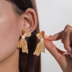 Shining Diva Fashion Latest Stylish Earrings for Women and Girls (16614er) - Fast Shipping to USA & Canada - Image 3