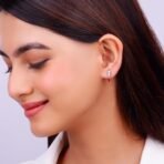 GIVA 925 Silver We Fell in Love Earrings| Gift for Girlfriend | With Certificate of Authenticity and 925 Stamp | 6 Months Warranty - Image 3