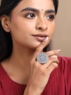 Yellow Chimes Combo Artistic Crafted Oxidized Silver Cocktail Rings for Women - Fast Shipping to USA & Canada - Image 4