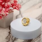 Fashion Frill Ring Watch for Women Stainless Steel Gold Plated Stylish Strachable Gold Ring for Women Girls Love Gifts - Fast Shipping to USA & Canada - Image 3