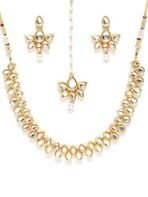 Karatcart Kundan Jewellery Set for Women - Fast Shipping to USA & Canada - Image 2