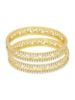 Sukkhi Austrian Diamond Bangles Set of 2 for Women - Fast Shipping to USA & Canada - Image 6