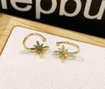 Simple CZ Star Cuff Wrap Earrings Cute Snowflake Crystal Twinkle Helix Cartilage Clip on Earrings Non Piercing Cartilage Earrings Hexagram ear cuff - Fast Shipping to USA & Canada - Image 6