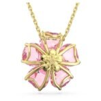 Swarovski Womens Idyllia Necklace, Flower, Pink, Gold-Tone Plated - Fast Shipping to USA & Canada - Image 5