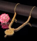 CUTE GOLD One Gram Micro Gold Plated & Copper Traditional Designer Jewellery Stone Necklace for Women and Girls (NEC-8051) - Fast Shipping to USA & Canada - Image 4