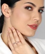 Fashion Frill Delicate Hug Silver Ring For Women I AM Enough Love Adjustable Finger Rings For Women Girls Love Gifts Women's Jewellery Rings Combo - Fast Shipping to USA & Canada - Image 5