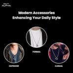 SALTY Alpha WhistleCraft Stainless Steel Locket Necklace for Men - Fast Shipping to USA & Canada - Image 4