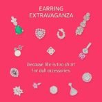 ANAYRA Swirl Pure Silver Earrings for Women | Hallmarked Statement Stud Jewellery - Fast Shipping to USA & Canada - Image 5