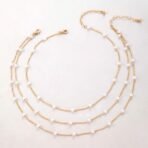 Shining Diva Fashion Set of 3 Latest Stylish Pearl Chain Necklace for Women and Girls (rrsd16560np) - Fast Shipping to USA & Canada - Image 4