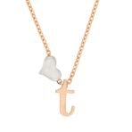 ANAYRA 'T' Initial Pure Silver Locket for Women | Personalized Hallmark Certified Jewellery Gift - Fast Shipping to USA & Canada