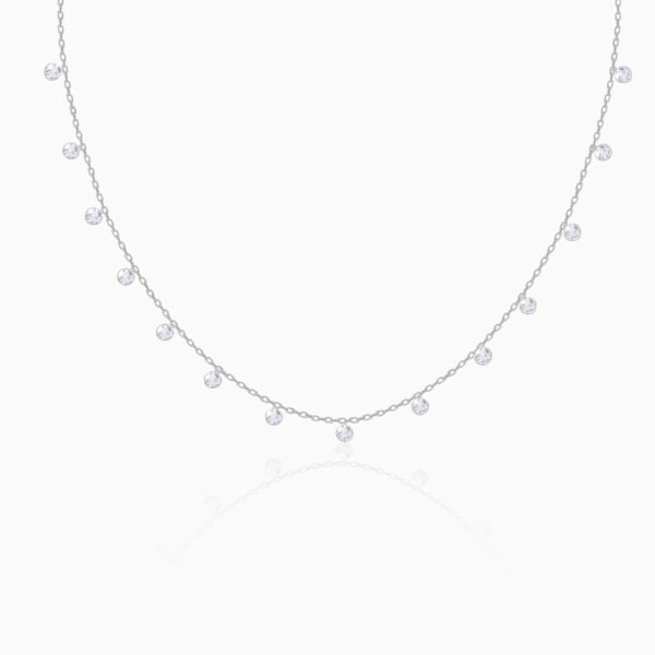 GIVA 925 Silver Anushka Sharma Silver Queens Necklace| Necklace to Gift Women & Girls | With Certificate of Authenticity and 925 Stamp | 6 Months Warranty