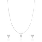 ANAYRA 925 Sterling Silver Fancy Pendant Set for Women | Hallmark Certified Jewellery Gift - Fast Shipping to USA & Canada