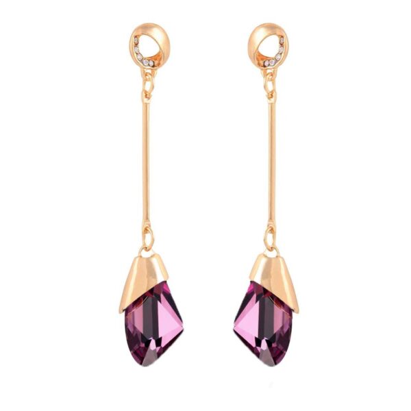YouBella Gold Plated and Crystal Dangler Earring for Women & Girls - Fast Shipping to USA & Canada
