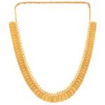 ZENEME Jewellery Set Gold Plated Traditional Maharani Temple Coin Necklace Jewellery For Women & Girls - Fast Shipping to USA & Canada