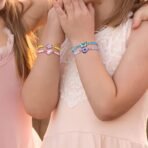 Shining Diva Fashion 12PCS Stylish Bracelet for Girls Kids Latest Jewellery Friendship Party Birthday Gifts (16021b)(Multicolor) Rakhi for Brother Kids Combo - Fast Shipping to USA & Canada - Image 6