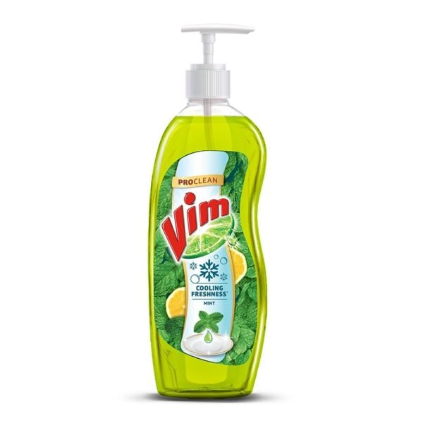 Vim Dishwash Pudina Fresh Liquid Pudina 500 ml - Fast Shipping to USA & Canada
