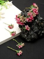 YouBella Jewellery Gifts Stylish Latest Artificial Flower for Hair Veni Gajra Brooch Bridal Accessories for Girls and Women (YBHAIR_41751) - Fast Shipping to USA & Canada - Image 5