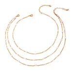 Shining Diva Fashion Set of 3 Latest Stylish Pearl Chain Necklace for Women and Girls (rrsd16560np) - Fast Shipping to USA & Canada