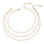 Shining Diva Fashion Set of 3 Latest Stylish Pearl Chain Necklace for Women and Girls (rrsd16560np) - Fast Shipping to USA & Canada