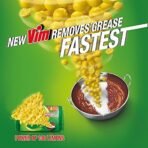 Vim Dishwash Bar Lemon Tub, With Power Of 100 Lemon, Fastest On Burnt Food Stains, Comes With A Sturdy Re-Usable Box And Free Scrubber, 250 g - Fast Shipping to USA & Canada - Image 6