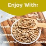 Nature prime Raw Pumpkin Seeds - 200g and Sunflower Seeds - 200g for Eating. Protein and Fibre Rich Food For Immunity Booster Diet Pack - Fast Shipping to USA & Canada - Image 4