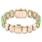 Swarovski Millenia Watch, Octagon Cut Bracelet, Green, Champagne Gold-Tone Finish - Fast Shipping to USA & Canada - Image 6