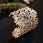 YouBella Jewellery Celebrity Inspired Gifts Stylish Latest Gold Plated Cuff Adjustable Hand Bracelet Bangle for Women and Girls (Gold) (YBBN_92232) - Fast Shipping to USA & Canada - Image 5