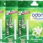 Odonil Air Freshener - 75 g (Jasmine Mist, Pack of 3) - Fast Shipping to USA & Canada