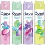 Odonil Citrus, Rose, Jasmine, Lavender Spray (4 x 270 ml) - Fast Shipping to USA & Canada
