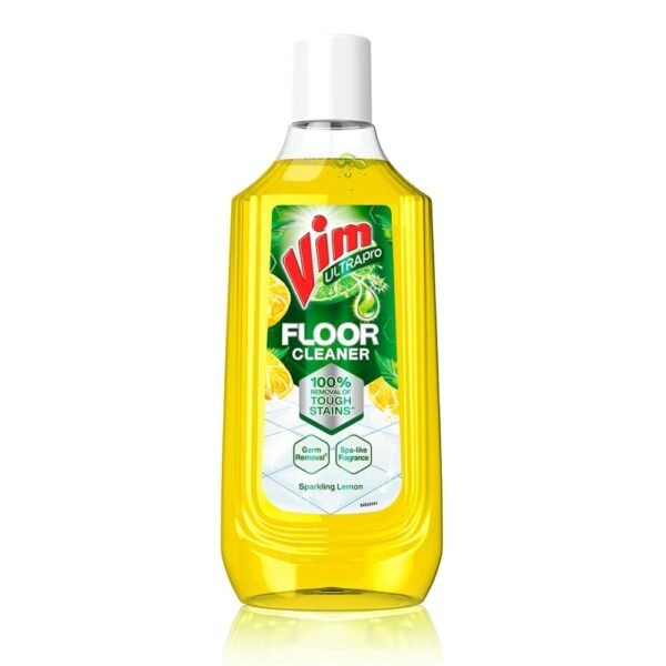 Vim Floor Cleaner: 1000ml | Sparkling Lemon | 100% Removal of stains for complete clean floors & long lasting fragrance - Fast Shipping to USA & Canada