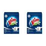 Vim Matic Dishwasher Salt Powder 1 Kg, Designed by India's No.1 Dishwash Brand, Prevents limescale deposits, Prevents water mark (Pack of 2) - Fast Shipping to USA & Canada