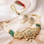 Rubans Traditional Beaded Jewelry Sets ? Pendant & Choker Styles with Earrings ? Ideal for Bridal Occasions - Fast Shipping to USA & Canada - Image 6
