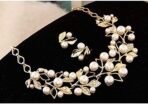 YouBella Gifts Stylish Latest Traditional Gold Plated Pearl Choker Jwell Necklace Jewellery Set with Earrings for Girls and Women - Fast Shipping to USA & Canada - Image 7
