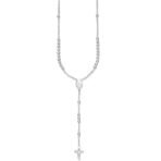TARAASH 925 Sterling Silver Rosary Neckchain for Unisex - Fast Shipping to USA & Canada
