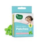 Mother Sparsh Natural Vapour Patches For Kids With Eucalyptus Oil, Peppermint Oil & Thymol Crystal (Camphor Free) | Quick Relief from Runny Nose & Nasal Congestion | Lasts Upto 8 Hrs-(Pack of 5) - Fast Shipping to USA & Canada