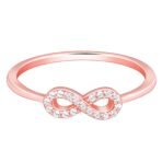 GIVA 925 Silver Zircon Elegant Loop Earrings Ring Loops | Birthday Wedding Gifts for Women & Girls