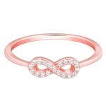 GIVA 925 Silver Zircon Elegant Loop Earrings Ring Loops | Birthday Wedding Gifts for Women & Girls