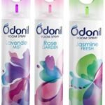 Odonil Special Room Freshner (Rose+Jasmine+Lavender) Combo Spray (3 X 170 Ml) - 510 Ml - Fast Shipping to USA & Canada