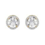 Clara 925 Sterling Silver Talia Pendant Earring Chain Jewellery Set | Gold Rhodium Plated, Swiss Zirconia | Gift for Women & Girls - Fast Shipping to USA & Canada